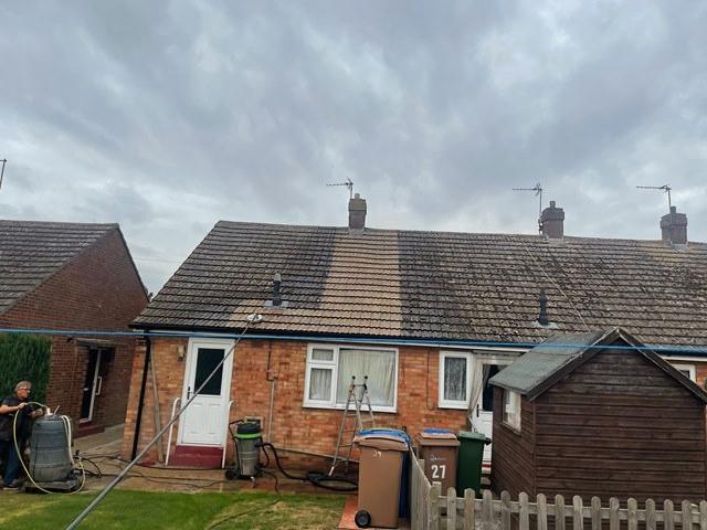 Roof Before Cleaning